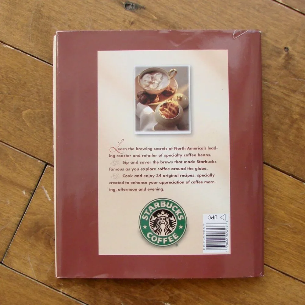 Starbucks Passion For Coffee Cookbook Hardcover with DJ Collectible 1st Printing - Picture 9 of 11